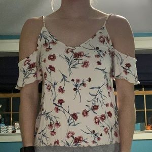 Floral Off the Shoulder Top